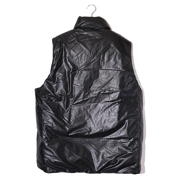 VEIN ヴェイン ポリエステルタフタ カレンダー タイプライターダウンベスト VEIN ヴェイン ポリエステルタフタ カレンダー タイプライター