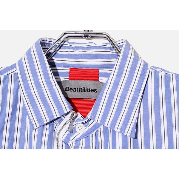 Beautilities ビューティリティーズ Utility Zip Shirt ジップ 