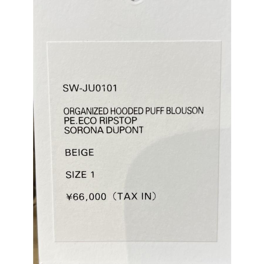 1 未使用品 SandWaterr サンドウォーター ORGANIZED HOODED PUFF