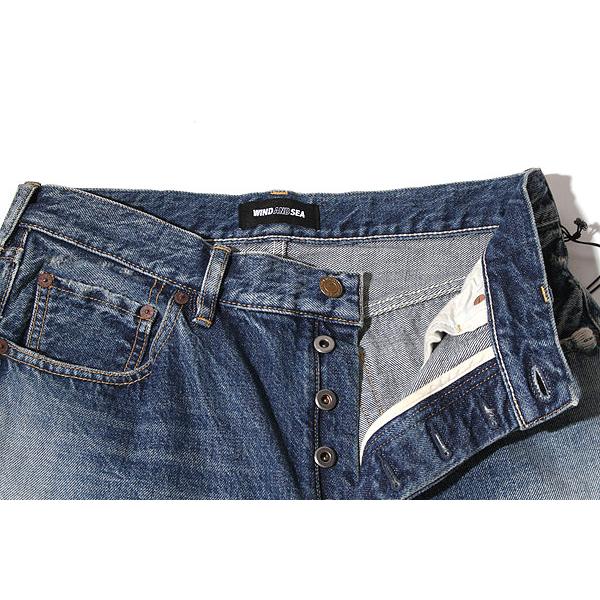 【コラボ商品】MINEDENIM × WIND AND SEA ハーフパンツ 未使用品】MINEDENIM × WIND AND SEA ハーフパンツ