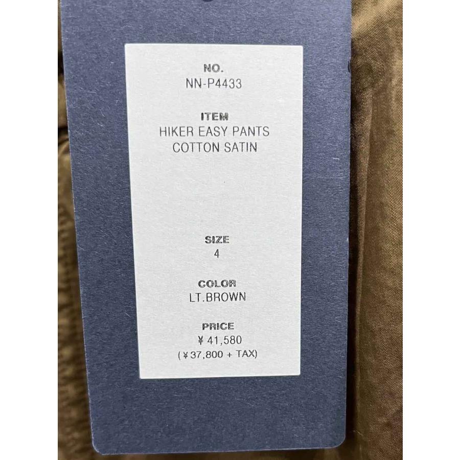 4 未使用品 2024SS nonnative ノンネイティブ HIKER EASY PANTS COTTON 
