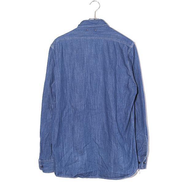 MINEDENIM マインデニム Denim Military Work Shirt デニム ミリタリー 