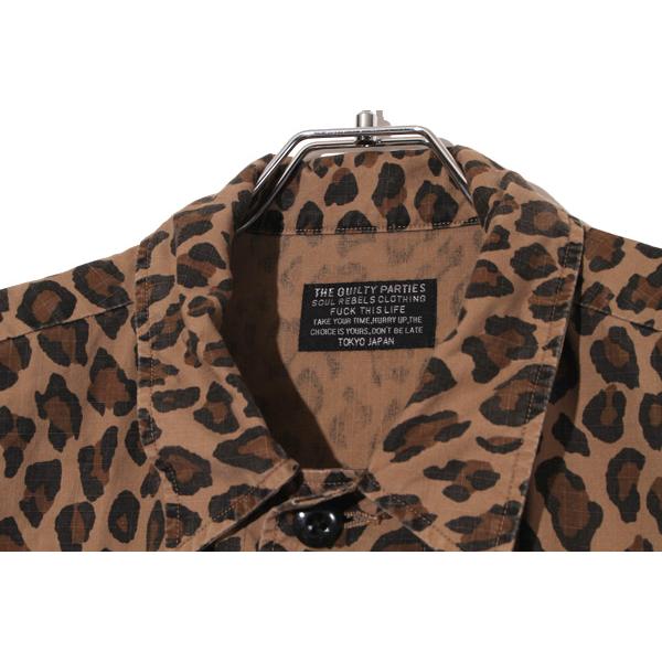 WACKO MARIA ワコマリア SIZE:L LEOPARD FATIGUE JACKET レオパード 