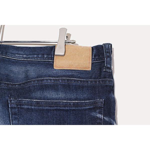 SOPHNET. ソフネット DAMAGED STRETCH DENIM SKINNY BIKER PANT 