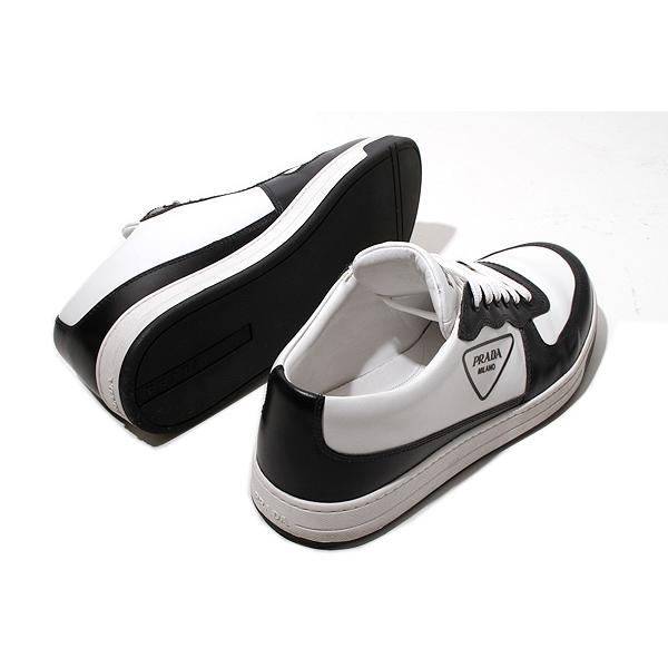 プラダローカットレザースニーカー26.5