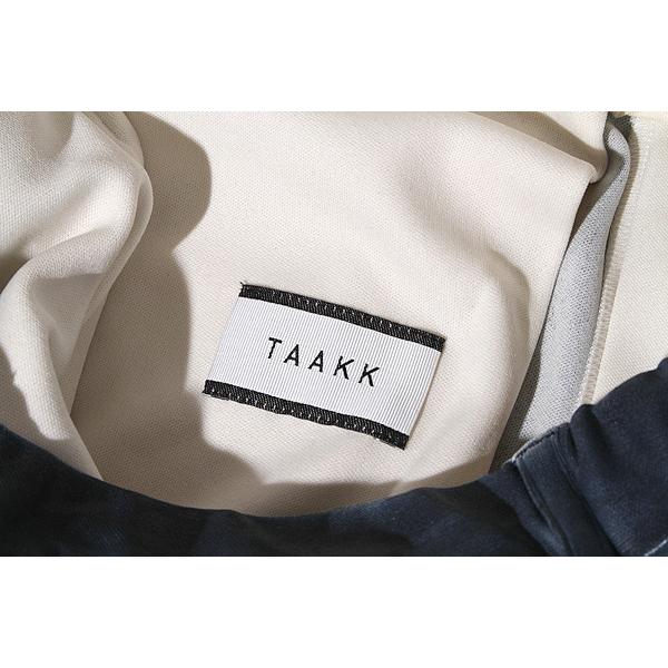 2024SS TAAKK ターク LEATHER COATING JERSEY EASY TROUSERS