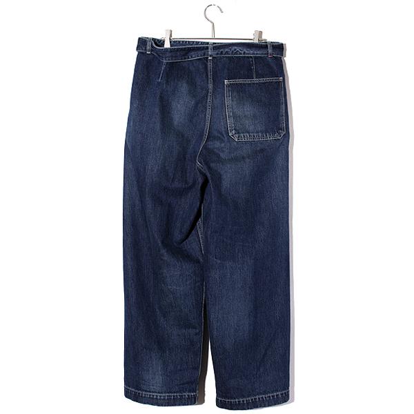 グラフペーパー　デニムベルテッドパンツ　Graphpaper ジーンズ Graphpaper】2025年春夏シーズン注目のセルビッジデニムベルテッド