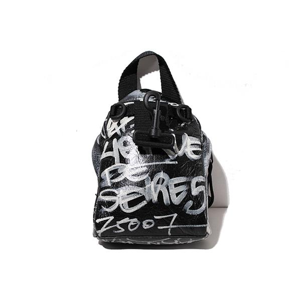 BALENCIAGA バレンシアガ GRAFFITI EXPLORER LEATHER MINI BAG