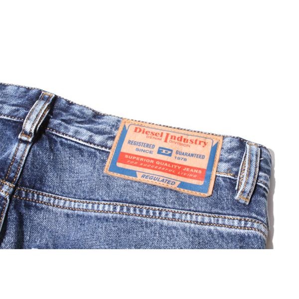 DIESEL ディーゼル D-RISE-ZIP-S-J ストレート ジーンズ サイド