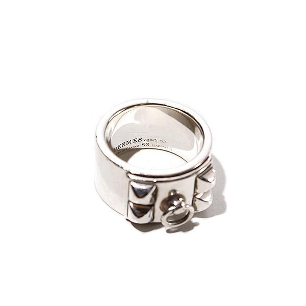 HERMES エルメス Collier de Chien GM Silver925 コリエドシアン
