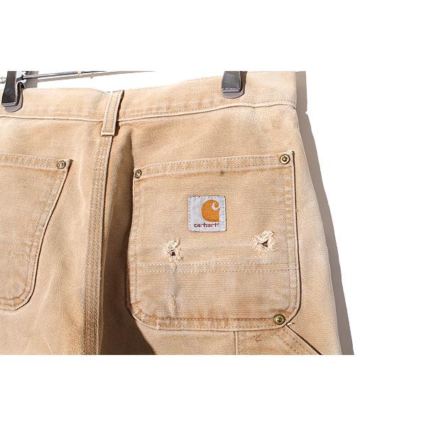 carhartt カーハート 00's ヴィンテージ US規格 ダブルニーダメージ
