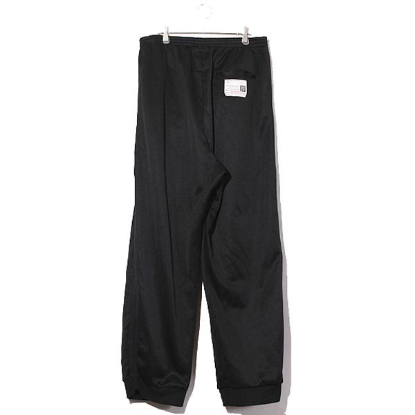 メゾン ミハラ ヤスヒロ ワイド バックトラック パンツ 46 ブラック Maison MIHARA YASUHIRO - Wide Back Track Pants / トラック