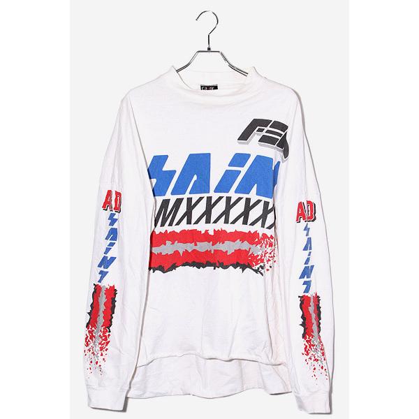 セントマイケル SIN LS TEE プリント ロングスリーブ Tシャツ L