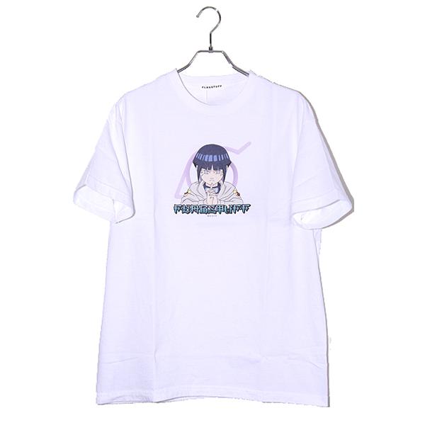 L 未使用品 2025SS F-LAGSTUF-F × NARUTO フラグスタフ HINATA S/S TEE
