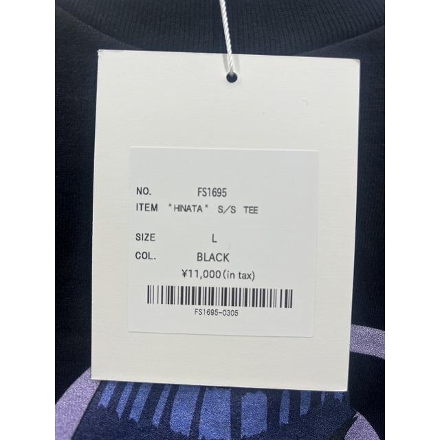 L 未使用品 2025SS F-LAGSTUF-F × NARUTO フラグスタフ HINATA S/S TEE