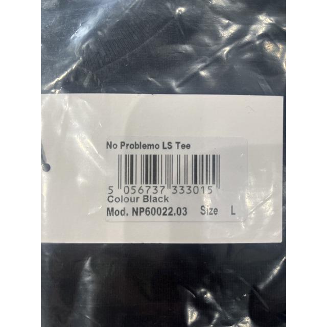 L 未使用品 2025SS No Problemo ノープレブレモ NO PROBLEMO LS TEE