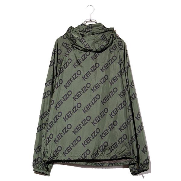 未使用品 KENZO 2022FW ケンゾー Logo Print Hooded Jacket ロゴ