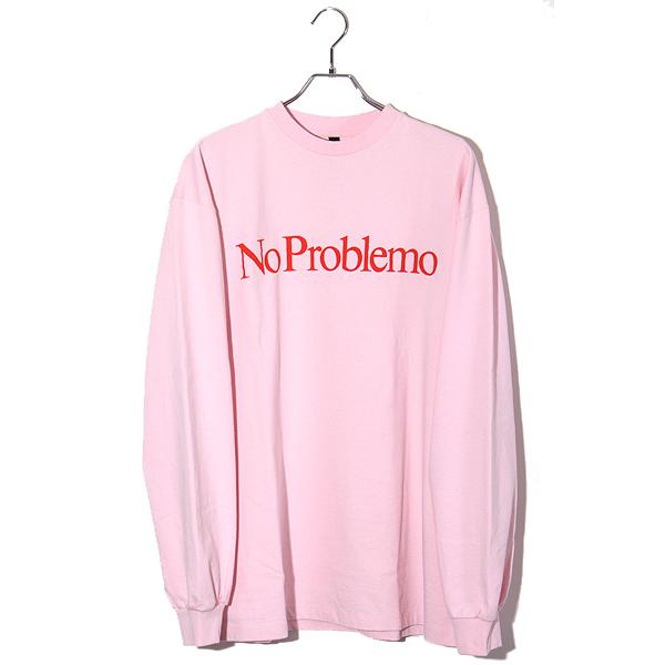 XL 未使用品 2025SS No Problemo ノープレブレモ NO PROBLEMO LS TEE