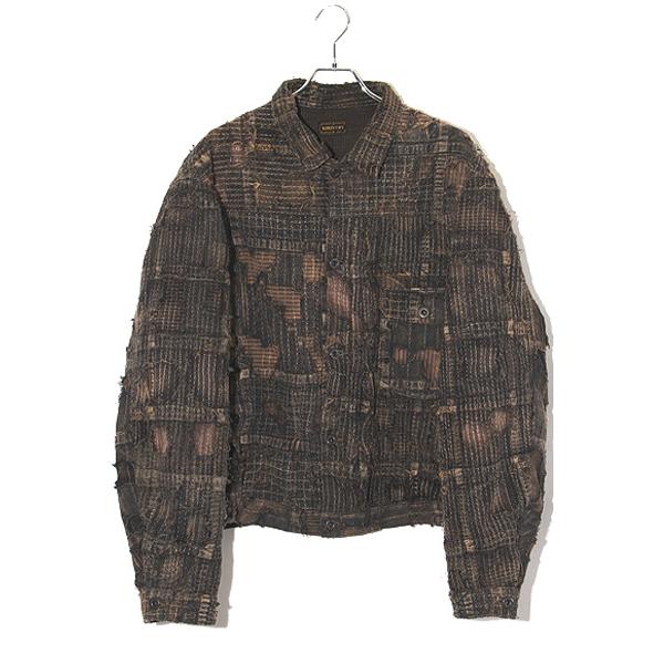 Kapital black boro 1st jacket ボロ デニム 2 KAPITAL BORO SPRING 1ST Jacket black 2024 brand new size 5