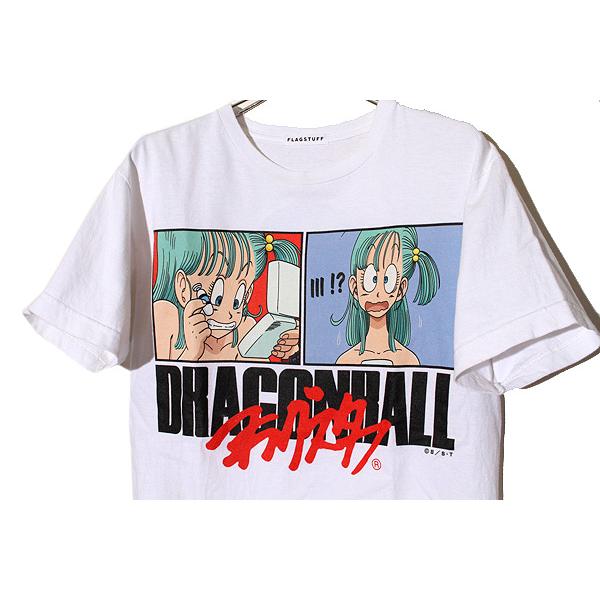DRAGONBALL × F-LAGSTUF-F ドラゴンボール フラグスタフ Bulma TEE