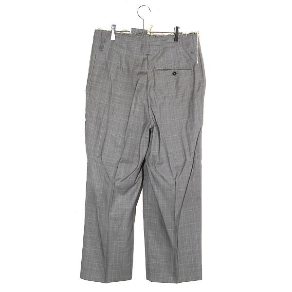 CAMIEL FORTGENS カミエル フォートゲンス SUIT PANTS ギンガム