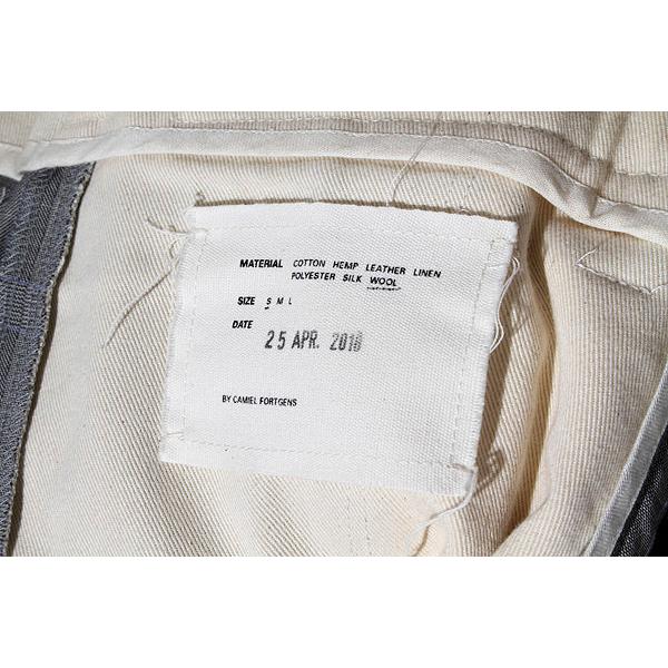 CAMIEL FORTGENS カミエル フォートゲンス SUIT PANTS ギンガム