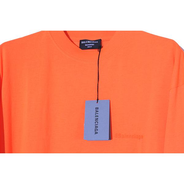 BALENCIAGA（バレンシアガ） L/S Embroidered Logo T-Shirt 刺?ロゴ