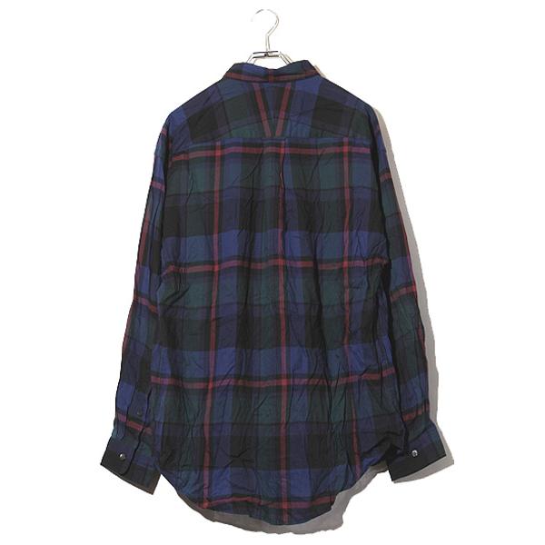 DESCENDANT HYANNIS B.D SS SHIRT チェックシャツ DESCENDANT HYANNIS B.D SS SHIRT チェックシャツ