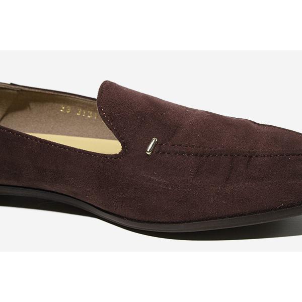 24cm Le Talon ルタロン square stitch soft loafers スクエアステッチ