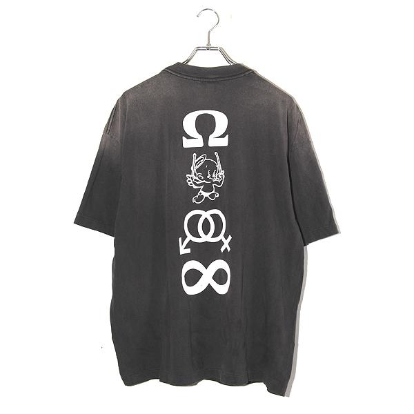 未使用品 2025SS SAINT Mxxxxxx セントマイケル SS TEE / CANDLE