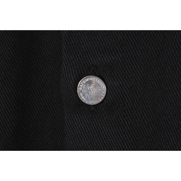 20SS RAF SIMONS ラフシモンズ SLIM FIT DENIM SHIRT スリムフィット