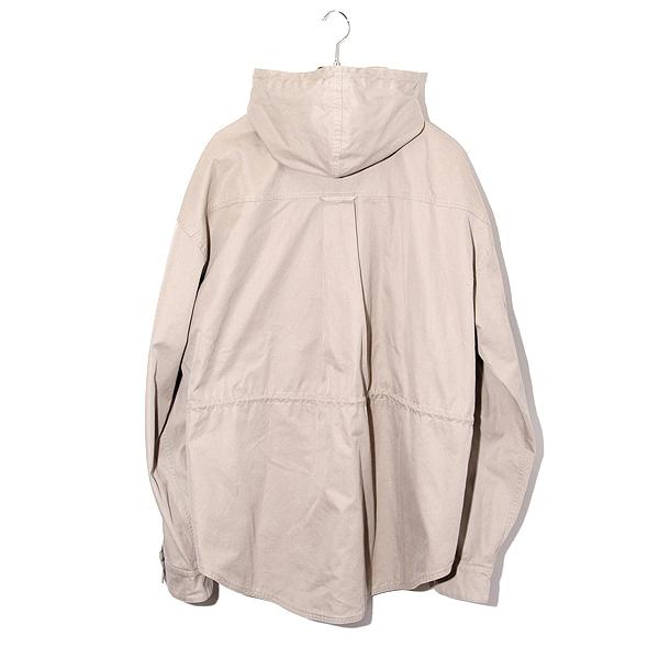 BALENCIAGA（バレンシアガ） Drill Hooded Parka Shirt ドリル