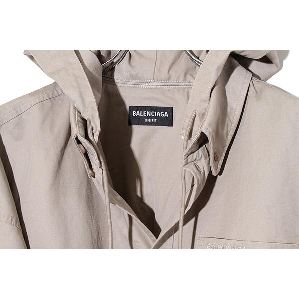 BALENCIAGA（バレンシアガ） Drill Hooded Parka Shirt ドリル