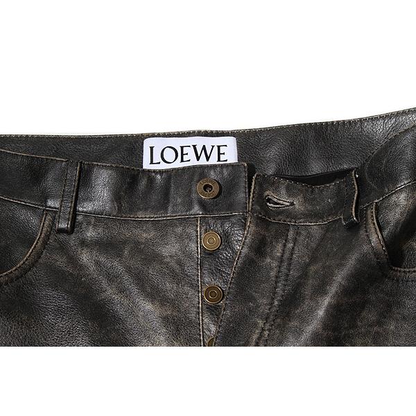 パンツ LOEWE BOOTLEG TROUSERS IN NAPPA CALFSKIN LOEWE（ロエベ） BOOTLEG TROUSERS IN NAPPA CALFSKIN ナッパカーフ