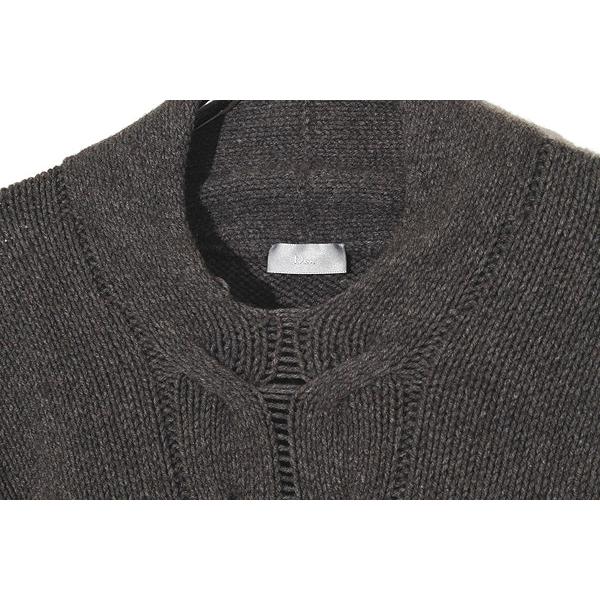 DIOR ディオール ケーブル編み ヤク ウール クルーネック ニット