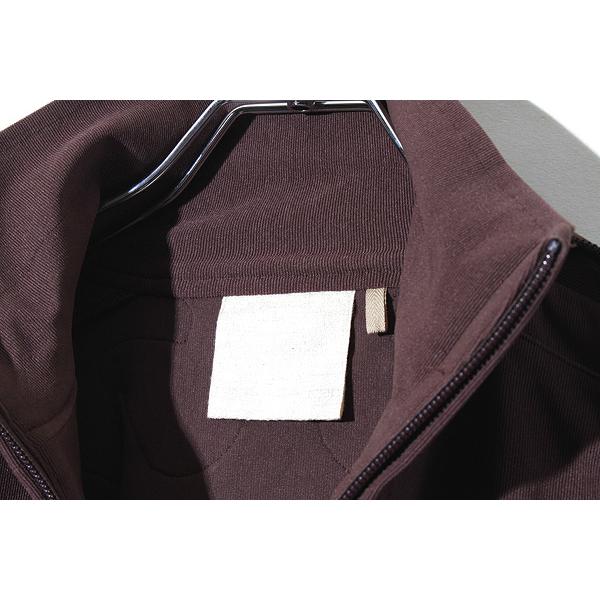 JIAN YE ジェンイェ HNMN TOP ジップアップ トップス L BROWN ブラウン 
