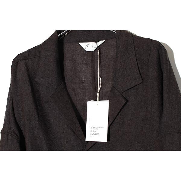 未使用品 2025AW ANCELLM アンセルム WOOL KERSEY TAILORED SHIRT