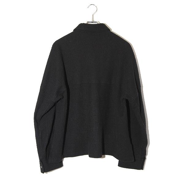 未使用品 ANCELLM アンセルム CUT STRIPE SHIRT カットストライプ