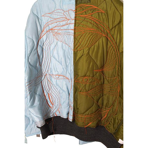 【中古】DENHAM × ATELIER RESERVE デンハム アトリエリザーブ RE-CUT LINER JKT 01 再構築 ライナージャケット DENHAM × ATELIER RESERVE デンハム アトリエリザーブ RE-CUT LINER