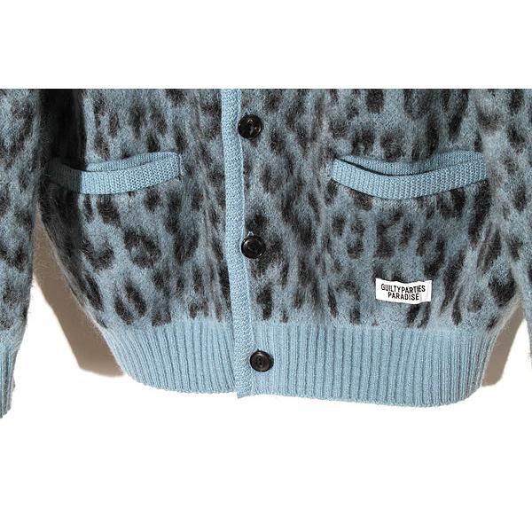 WACKO MARIA（ワコマリア） LEOPARD MOHAIR CARDIGAN (TYPE-1