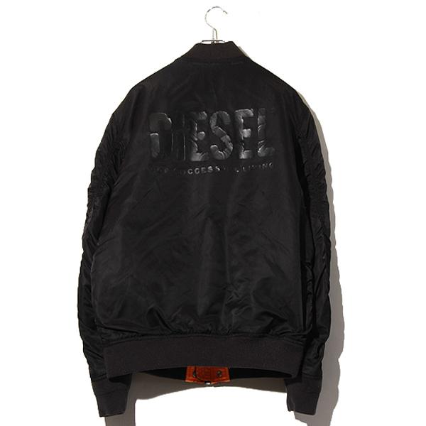 DIESEL（ディーゼル） リバーシブル フライトジャケット M BLACK
