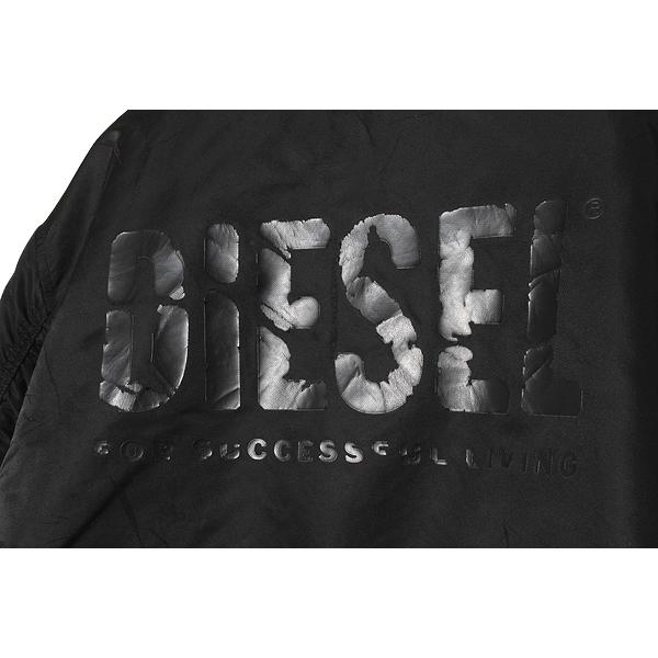 DIESEL（ディーゼル） リバーシブル フライトジャケット M BLACK