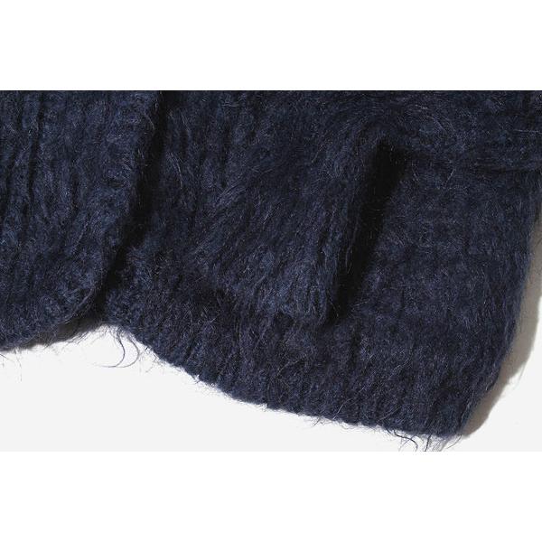 CLANE クラネ SHAGGY OVER CARDIGAN シャギー オーバー カーディガン 1
