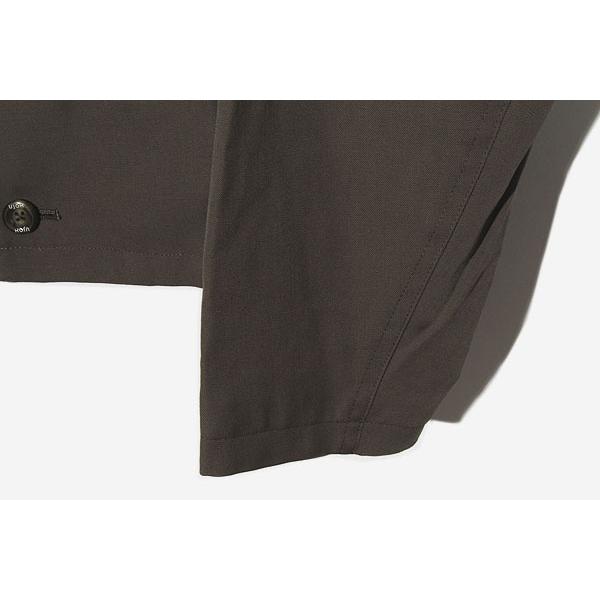 【中古】Ujoh ウジョー Stand Collar 4 Pockets Blouson スタンドカラーシャツジャケット 3 モカ U791-Y50-101 /◆ Ujoh ウジョー Stand Collar 4 Pockets Blouson スタンドカラーシャツ