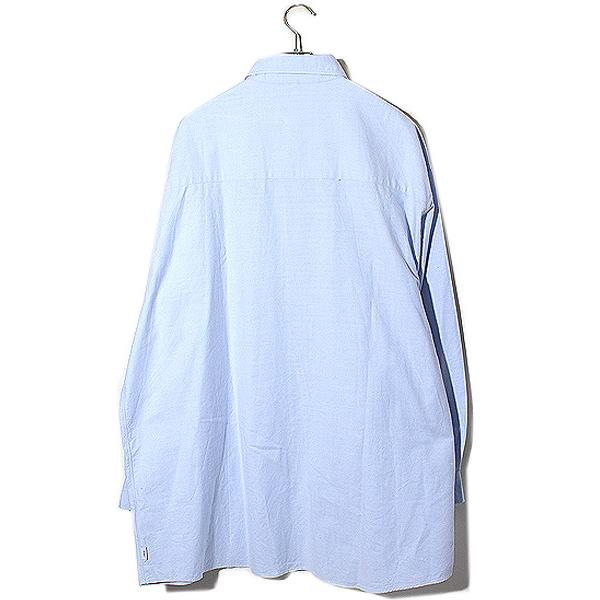 WTAPS BD 01 LS COTTON OXFORD WUT オックスフォードシャツSHIRTS BLUE