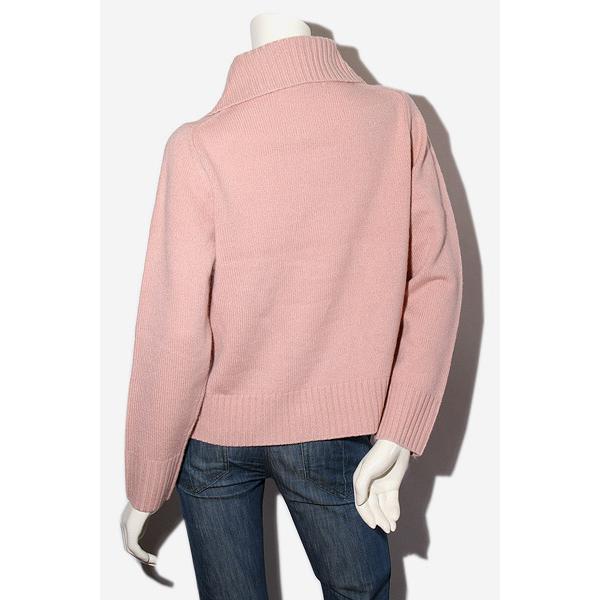 【中古】2023AW Viaggio Blu ビアッジョブルー カールカールニットカーディガン 2 PINK ピンク 2612-37102 /◆☆ 2023AW Viaggio Blu ビアッジョブルー カールカールニットカーディガン