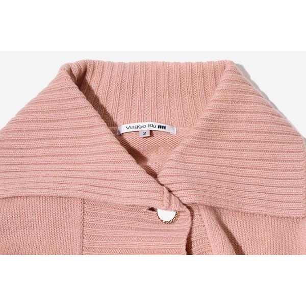 2023AW Viaggio Blu ビアッジョブルー カールカールニットカーディガン