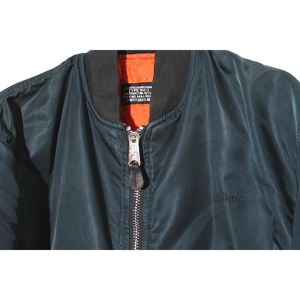 Schott ショット MA-1 リバーシブル ボンバージャケット フライト