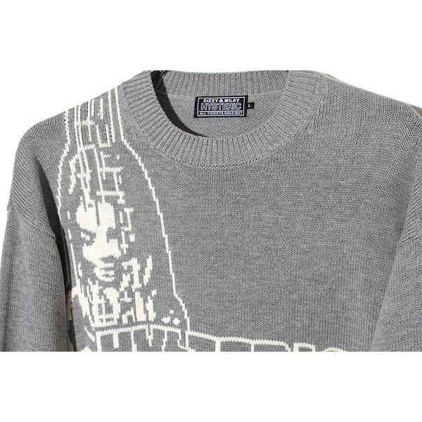 HYSTERIC GLAMOUR（ヒステリックグラマー） FLYING V編込 セーター