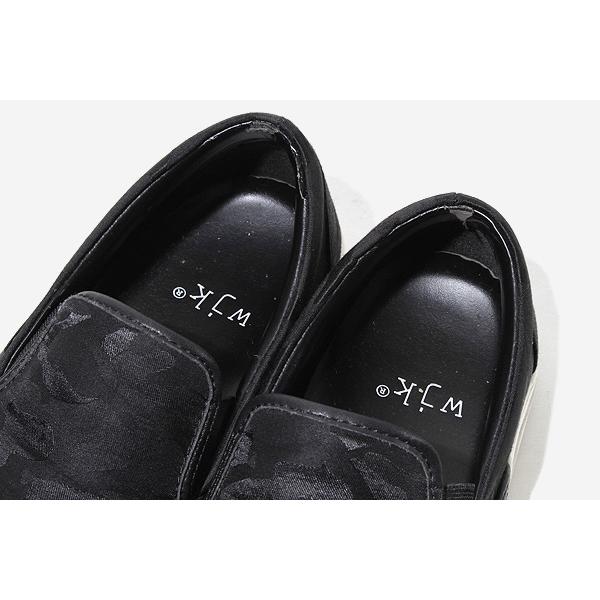 25.5〜26cm wjk ダブルジェイケイ jacquard camo slip-on